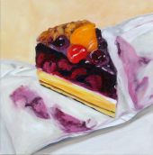 Beerenfruechte-Torte, Oel auf Leinwand, 40 x 40 cm, 2013.jpg